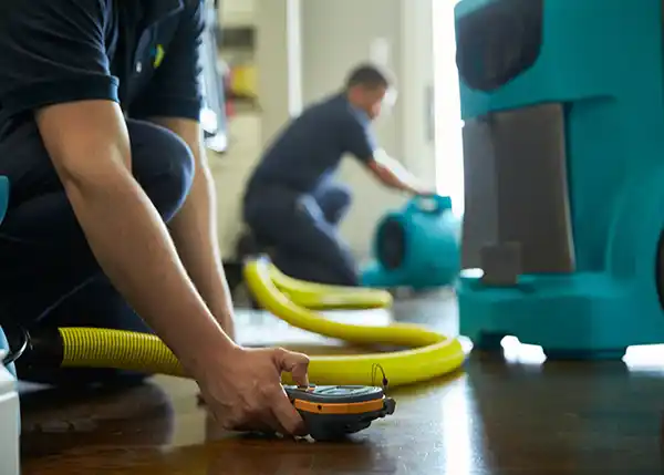 water damage restoration service Center